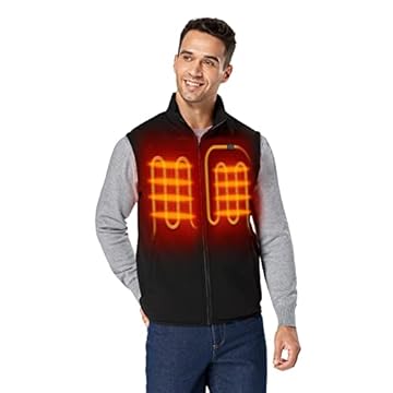 best fleece heated vest