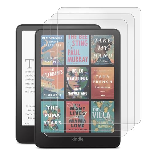 CoBak Pacote com 3 protetores de tela fosco antirreflexo para Kindle Paperwhite 12ª geração 2024 e K