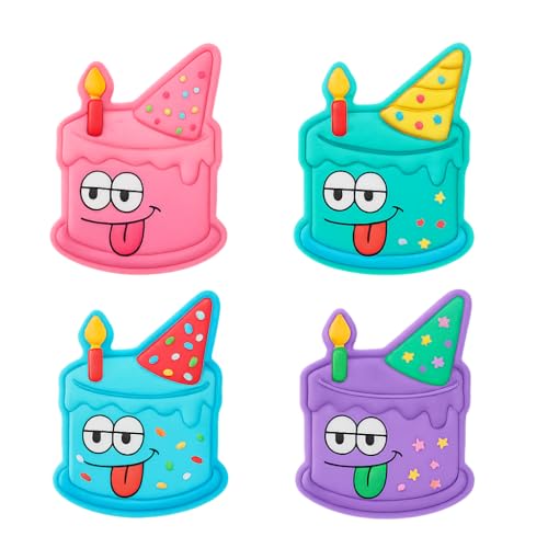 Mighty Gadget Silly Birthday Cake with Candle Cookie Cutter & Stamp - 4x3" Playful Design for Fun Birthday Parties (Random Color) by Mighty Gadget - Image 5