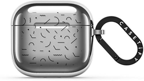 Vista 10 de CASETiFY Funda Mirror Airpods Pro (2.ª generación) con anillo, color negro Kingsnake Kingsnake negro