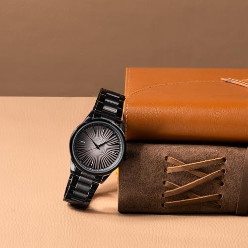 Image of Sonata Poze Analog Quartz Gun Dial Watch for Men