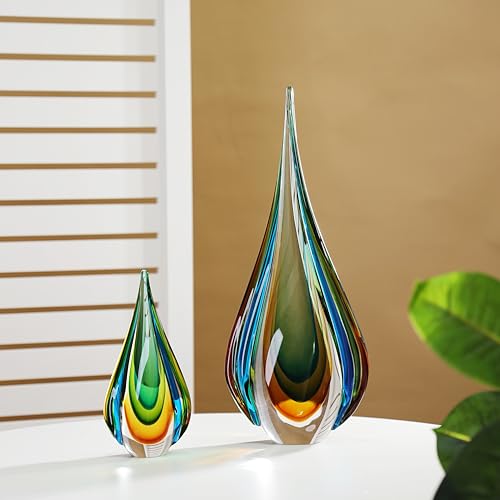 Escultura de vidrio Murano hecha a mano para decoración miniatura 3