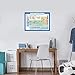 2 Pack - Periodic Table of The Elements & Multiplication Tables Poster Set (Laminated, 18