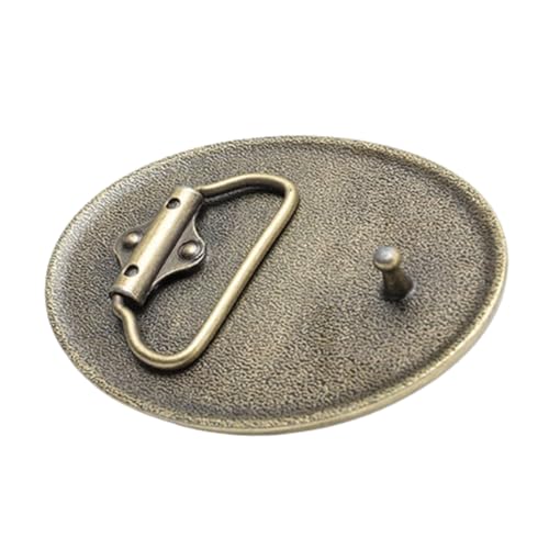 Unisex Leather Belt - Vintage Wild Boar Pattern Engraved Print Western Buckle4