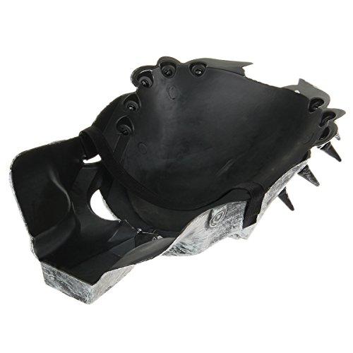 Cool Predator Mask for Halloween Masquerade Cosplay - Silver Gray