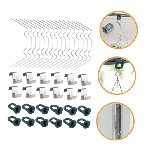 Clips de fixation en fil métallique pour vitres d'abri renforcement sécurité