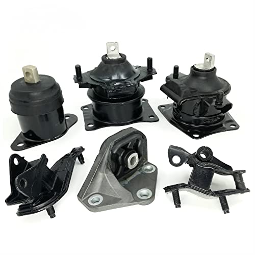 Partsflow Motor Mounts For 2003 2004 2005 2006 2007 Honda Accord A4542 A4510 A4509 A4526 A4516 A4517 #TOP1