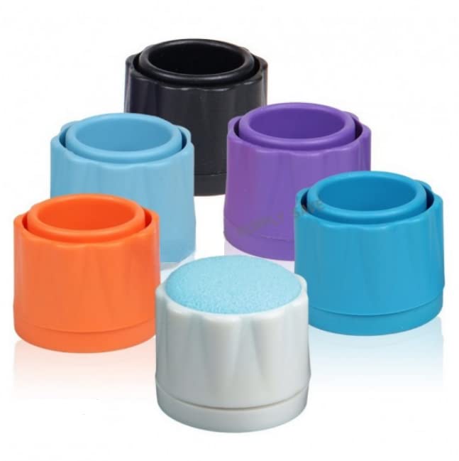 AmeriCan Goods Autoclavable Dental Endodonic Clean Stand Organizer with Endodonic File Cleaning Sponge (Purple)