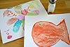 Rocky Mountain Goods Classic Kids Paintbrush Set - 12 Craft Paintbrushes for Watercolors, Art, Oil Painting, Acrylic, School, Touch Ups - Plastic Fun Multi Color Handles with Metal Ferrules #4