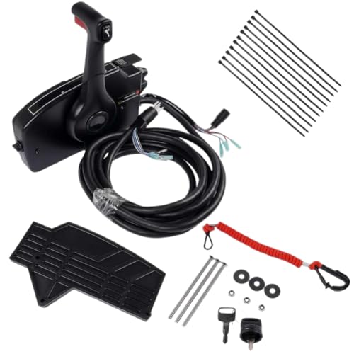 Boîte de commandes hors-bord avec harnais 16,3 pieds AP03 commande accélérateur
