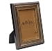 4x6 Picture Frame Antique Brown - Mount / Desktop Display, Frames by EcoHome