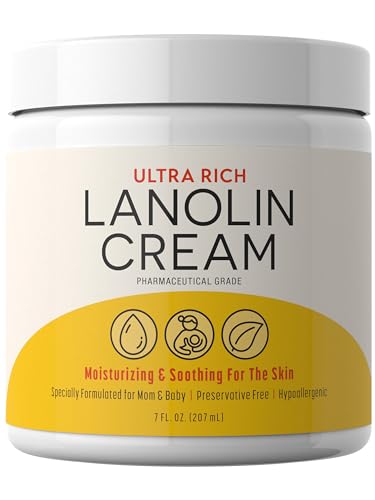 Image of Sundance Lanolin Cream | 7 Fluid Ounces | Ultra Rich Pharmaceutical Grade | Hypoallergenic Supplement