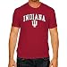 Indiana Hoosiers Adult Arch with Logo T-Shirt Size: Large