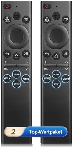 (Pack of 2) Universal for Samsung-Frame-Smart-TV-Remote-Control-Replacement