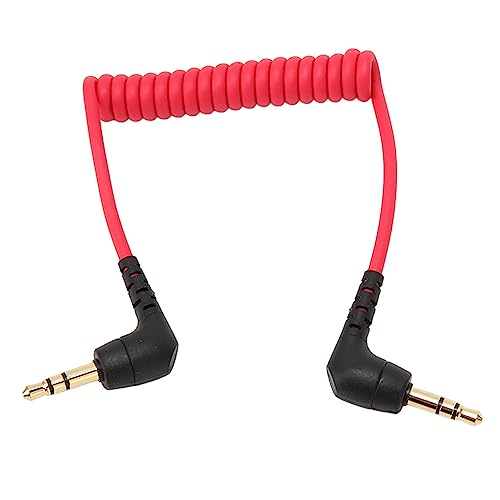 Image of MIPPO 3.5mm TRS to TRS Microphone Cable | Patch Cable for BOYA, Rode SC2, Galaxy Note 8 /9, Deity Video Microphone, Rode VideoMicro