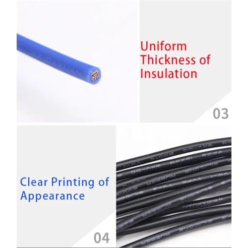 Cable de cobre flexible con aislamiento térmico UL3239 de 3KV 3
