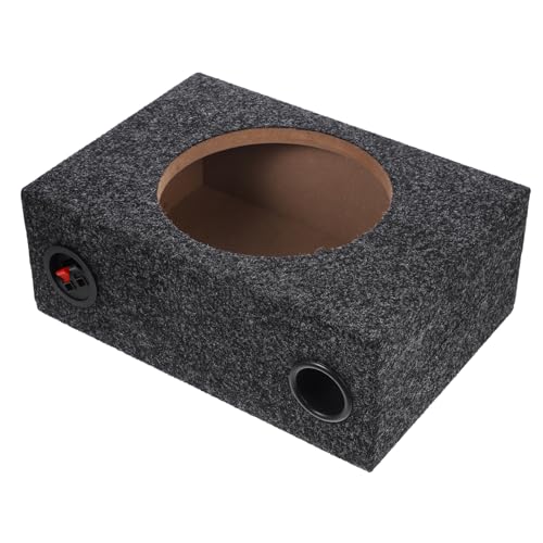 CHILDWEET 小型スピーカーエンクロージャー サブウーファー対応 耐久性に カーオーディオ用ボックス 音質向上 広い車両に対応 車用スピーカーシステム