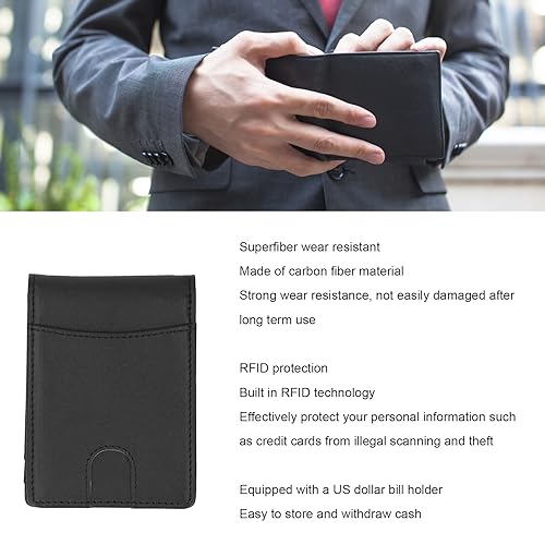 oceanside Wallet Card Holder, Ultra Thin Front Pocket Wallet, Multi Card Card Holder Wallet for Men2