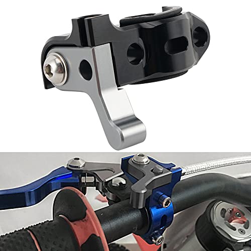 Nicecnc Universal Black Rotating Bar Clamp Hot Start Lever Compatible With Honda Xr650L Xr600R Xr400R Xr250R Xr250L Crf150R/F Crf230F Crf250R Crf250X Cr125R Cr250R Cr500R Cr80R Cr85R,See Fitment #TOP29