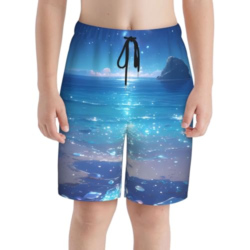 7-20t Teen Boys Swim Trunks Quick Dry Swimwear Bathing Suit for Big Boys Beach Swim Boards Shorts4