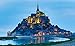 Giochi E Puzzle 1000 Pezzi, Mont Saint-Michel, Francia, Notte Blu Puzzle