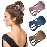Haarklammer Damen, Französisch Haarklammern Set Rutschfest Haarklammern Kunststoff Haarklammer Haarspangen Elegant Haar Accessoires für Frauen und Mädchen Dünnes oder Dickes Haar (1)