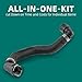 AUTOKAY 68199254AB Heater Supply Jumper Hose Fits for Jeep Cherokee 2.4L 2014 2015 2016 2017 2018