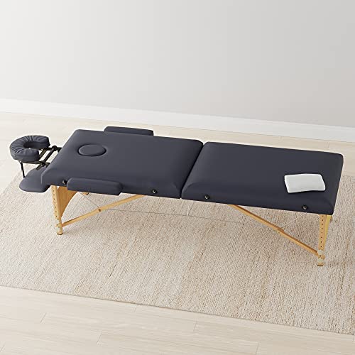 Amazoncommercial Portable Folding Massage Table With Carrying Case - Black #TOP5