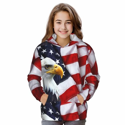 Image of Boy'S Sweatshirt Fleece Hoodie Blend Hooded Sweatshirt Plush Pullover Hoodie Size For Boys And Girls