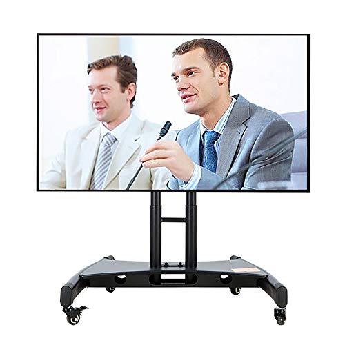 Carro móvil para TV con inclinación y ruedas para TVs 32-70"