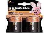 Duracell Plus-D K2 Mono (D)-Batterie Alkali-Mangan 1.5V 2St.