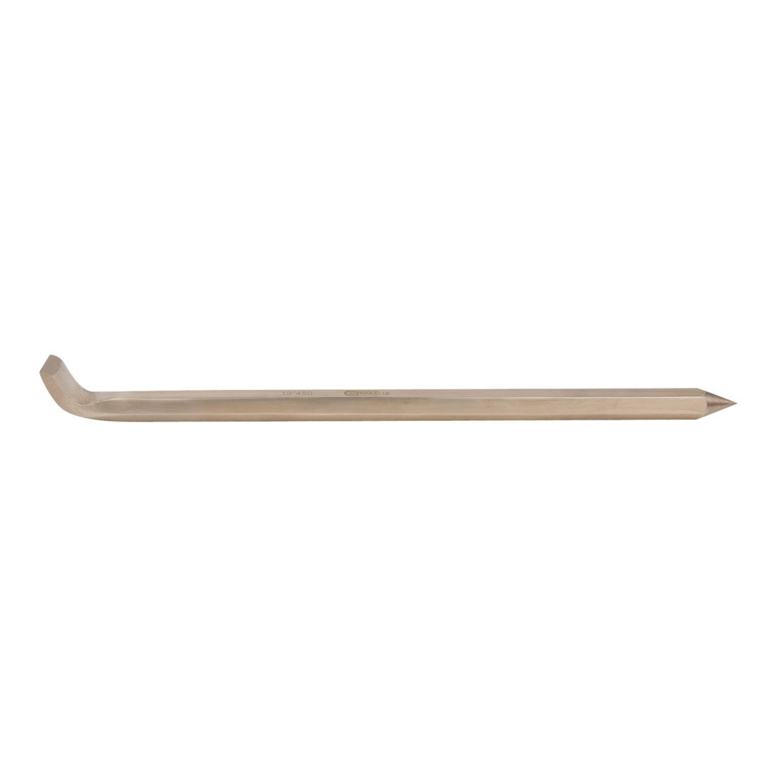 KS Tools 963.9726 - Barre à mine - L. 1500mm, Ø 27mm - Gamme BRONZEplus - Antidéflagrant - Alliage Aluminium-Bronze