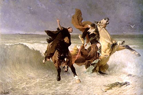 Impression d'affiches Evariste Luminais décoration salon 60x90