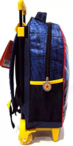 Kit Mochila Escolar Liga Da Justiça Heróis Rodinha Seanite G