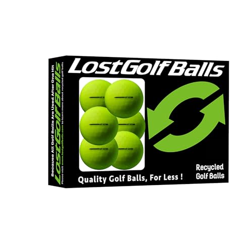 LostGolfBalls - 48 e12 Matte Green Golf Balls in Mint