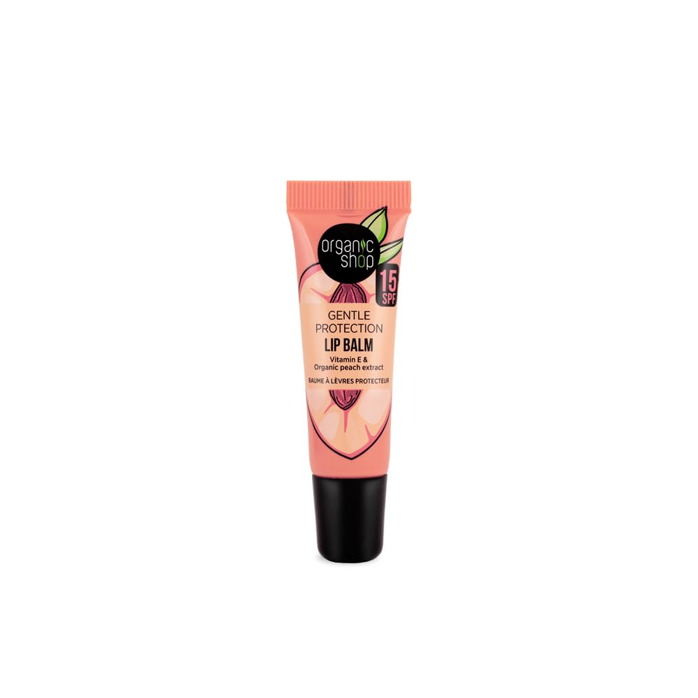 Organic Shop Lip Balm Gentle Protection SPF 15, 10 ml