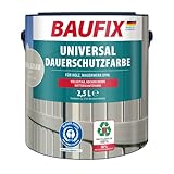 baufix farbe norma LANGLEBIGE HOLZFARBE - BAUFIX Universal-Dauerschutzfarbe ist eine Holzfarbe und Lackfarbe für außen und innen.