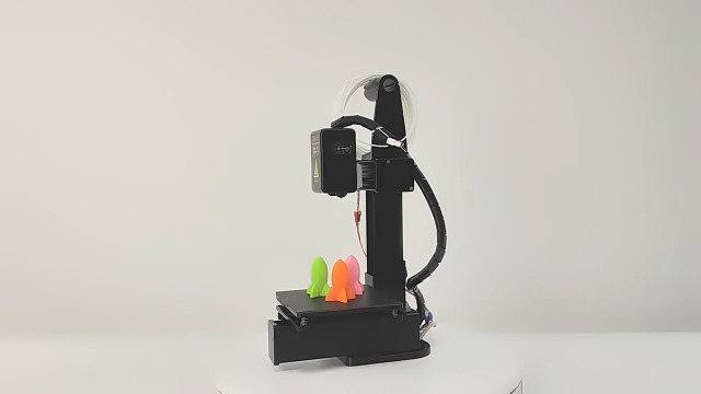 Mini Imprimante 3D Pour Débutants - Taille D'Impression 4x4x4 Pouces, Compatible PLA Et TPU