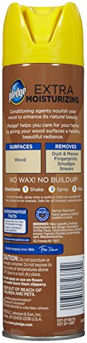 Pledge Moisturizing Oil Furniture Spray, Amber & Argan Scent 9.70 Oz #TOP1