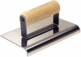 Kraft Tool CF241 Stainless Steel Highway Edger 1~1 2~Inch Radius 2~Inch Lip with - Compare price