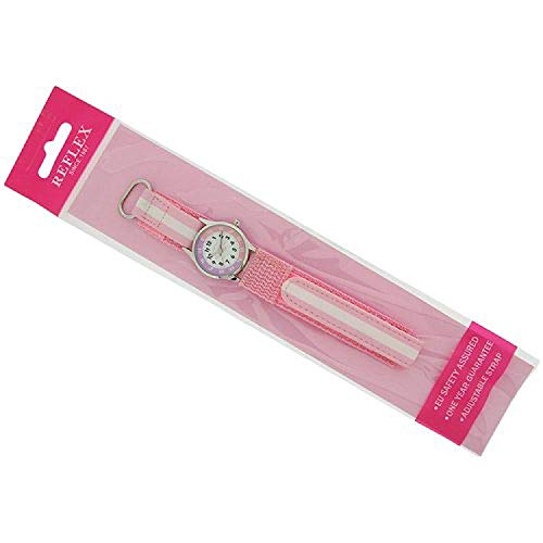 Reflex Girls Quartz Watch, Analogue Classic Display and Textile Strap REFK0005