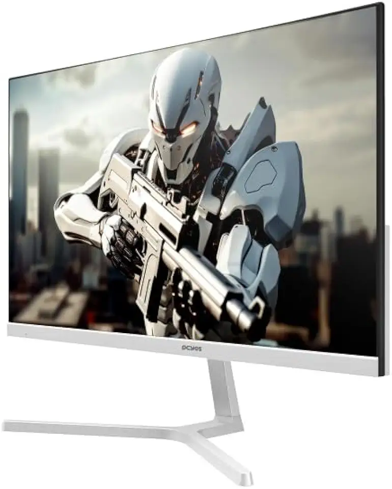 MONITOR GAMER PCYES QUARTZO Q10 WHITE GHOST 23.8" FULL HD 75HZ 5MS HDMI VGA FREESYNC – PMG238FD75W