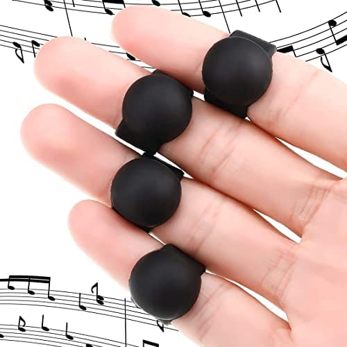 4 stuks tip van de trommel en 1 stuk drum beugel, percussie siliconen instrument accessoires op uw vingertoppen - Image 3