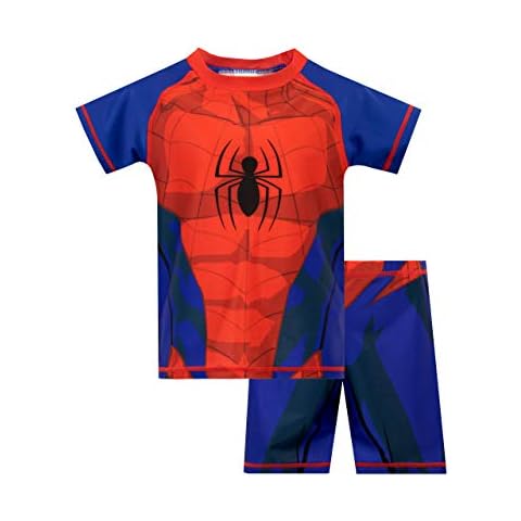 Marvel Boys' Spiderman Two Piece Swim Set Size 6 Cover