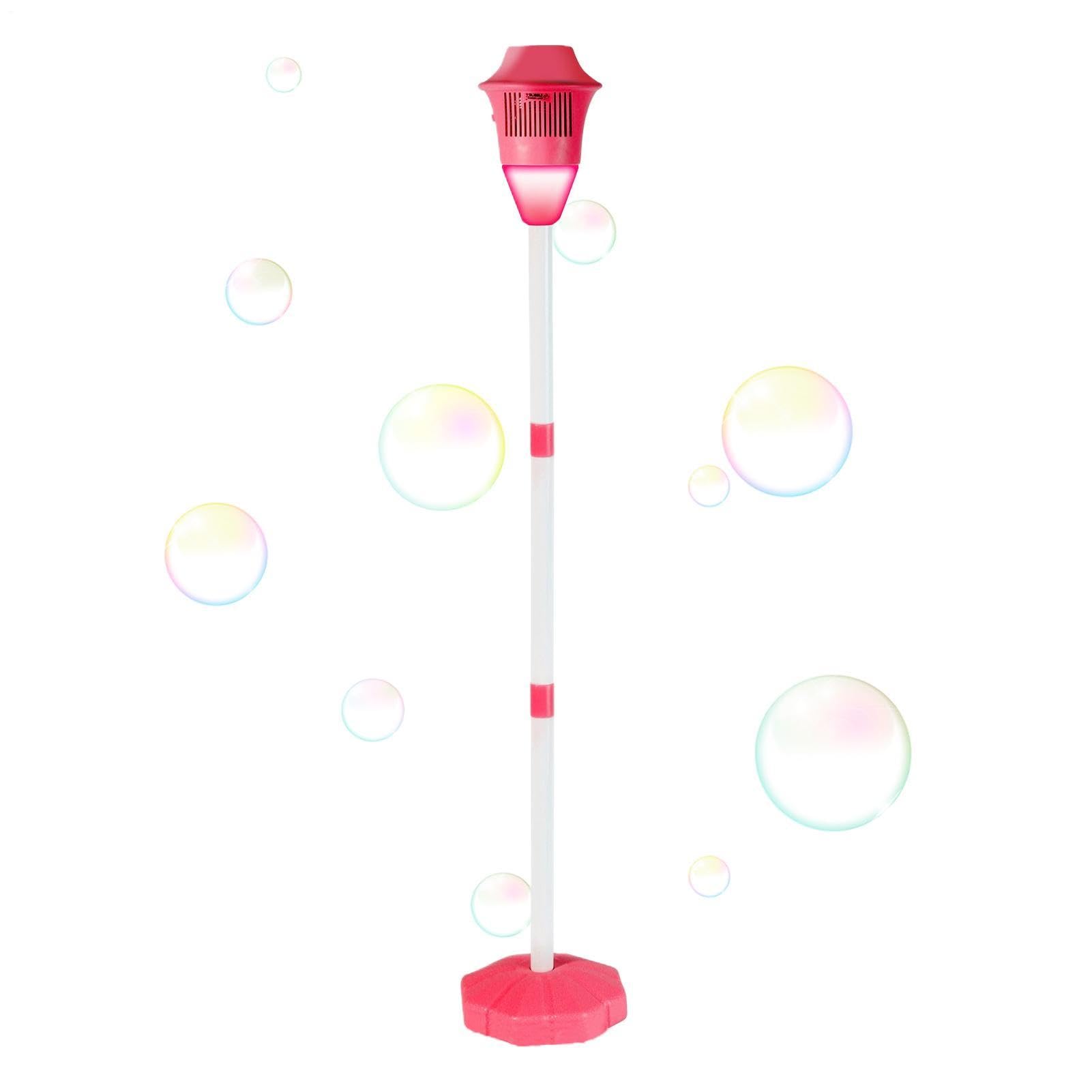 Automatic Bubble Machine Maker for Kids, Height Adjustable Standing Bubble Torch Garden Lamp for Outdoor Gathering — view 8