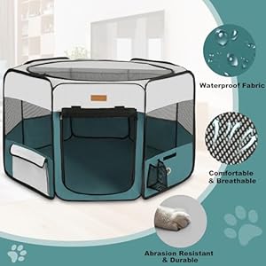 Dog Playpen Portable Pet Play Pen for Cat Puppies Rabbits Chickens Foldable Largecapacity Pet Tent for Indooroutdoor Travel Camping  Cucciolini Doodles Dog playpen portable pet play pen for cat puppies rabbits chickens foldable large capacity pet tent for indooroutdoor travel camping   cucciolini doodles