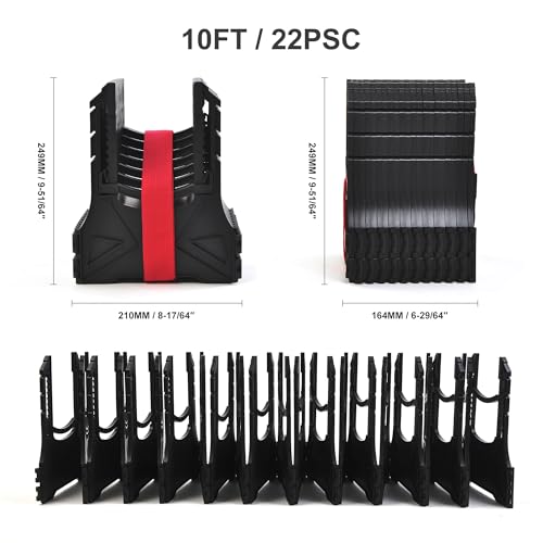Image of RV Sewer Hose Support, Patented Nesting Design for Small Storage, Quick Setup and Collapse, Ensures Proper Drainage (30 Feet)