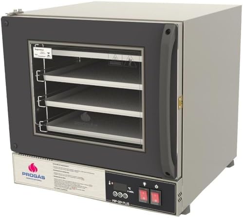 Forno Turbo Elétrico Fast Oven Prp-004 Plus Preto - Progas Digita...