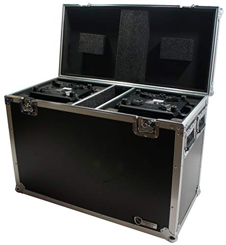 Harmony Audio Cases HC2CH140SR Flight Case Compatible with Chauvet Intimidator Hybrid 140SR x 2