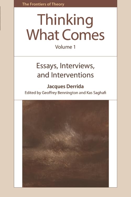 Thinking What Comes, Volume 1